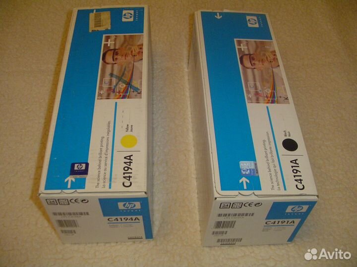 Оригинал HP C4194A и 4191A для CLJ 4500/4550