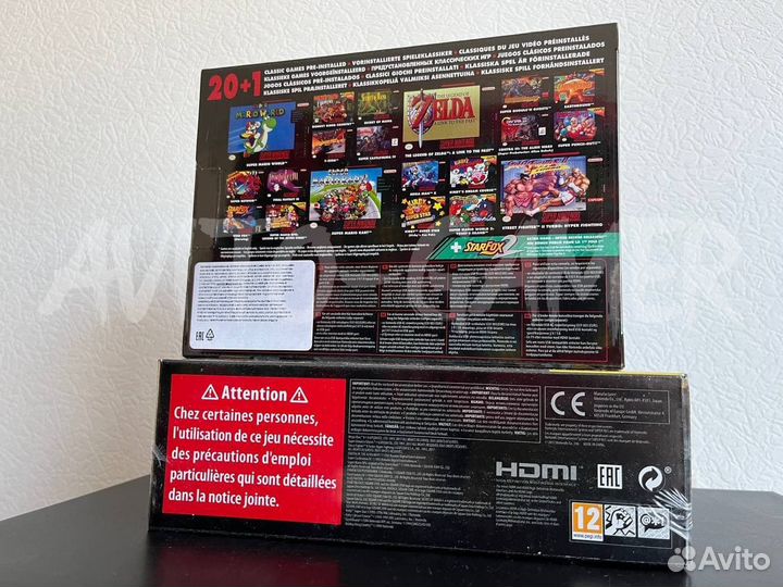 Nintendo Snes Mini Classic. Новая Оригинал