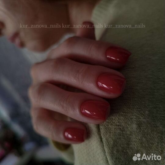 Маникюр гель лак
