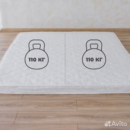 Кровать новая с матрасом 140х200 Милена