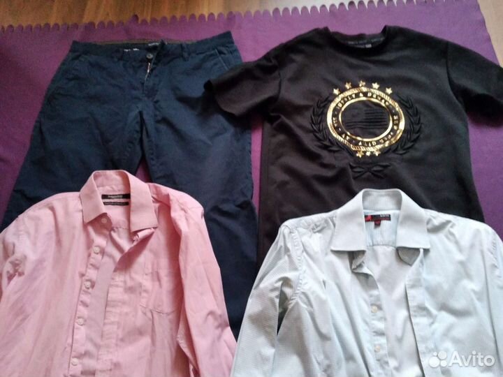 Мужские брендовые вещи пакетом 46-48 разм