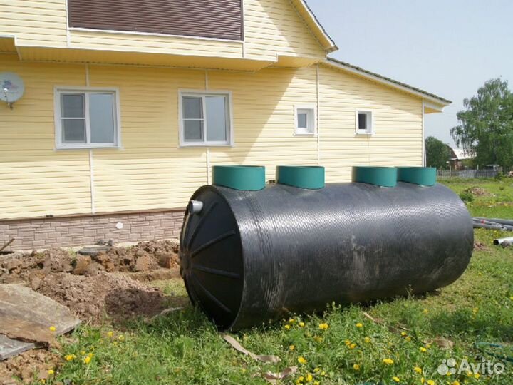 Септик био Росток 5 дренажный