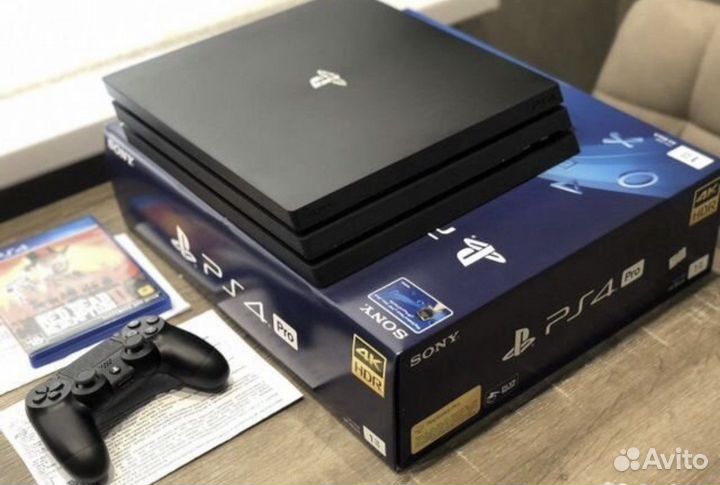 Sony PlayStation 4 Pro Sony PS4 PRO + топ игры GTA