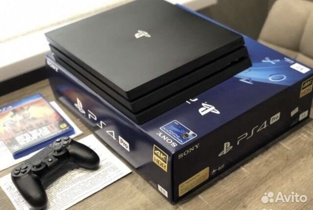 Sony PlayStation 4 Pro Sony PS4 PRO + топ игры GTA