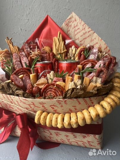 Мужские букеты съедобные