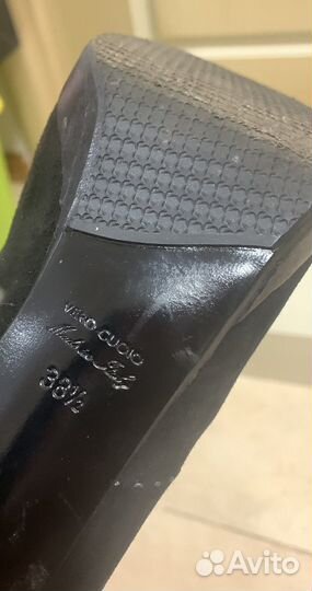 Сапоги замша кожа Vero Cuoio