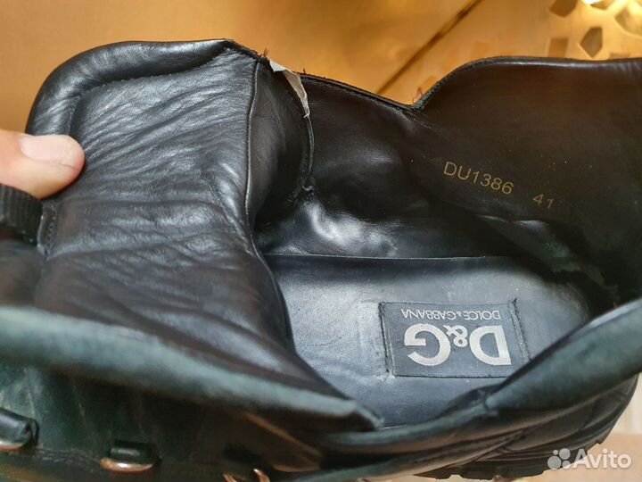 Ботинки Dolce & Gabbana оригинал