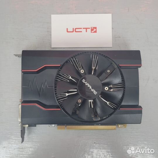 Видеокарта sapphire radeon RX 550 pulse OC 2Гб
