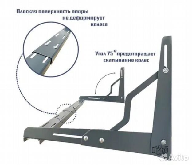 Продам кронштейн складной для хранения колес