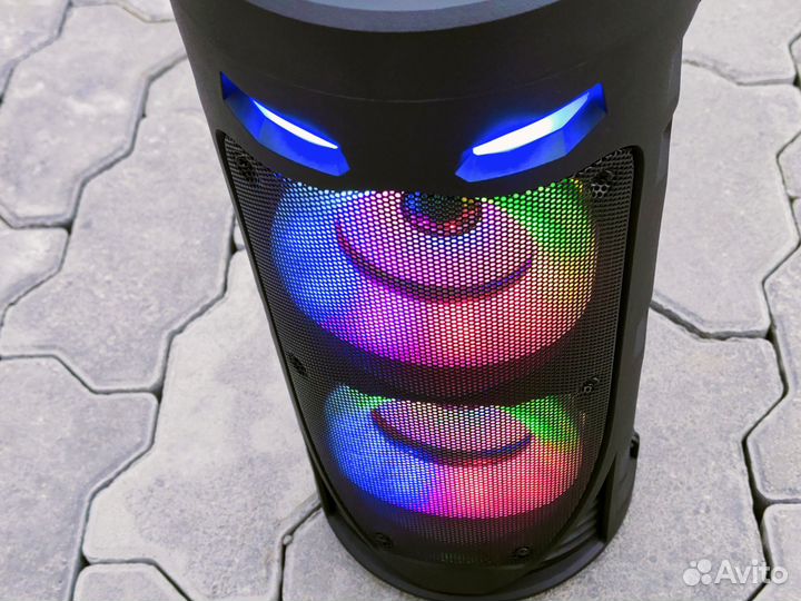 Колонка блютуз с подсветкой