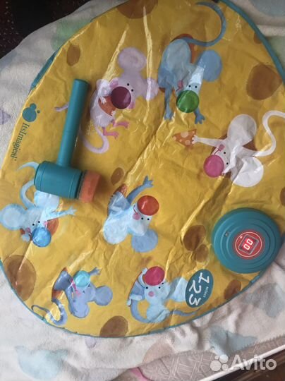 Игровой коврик музыкальный (поймай мышку)