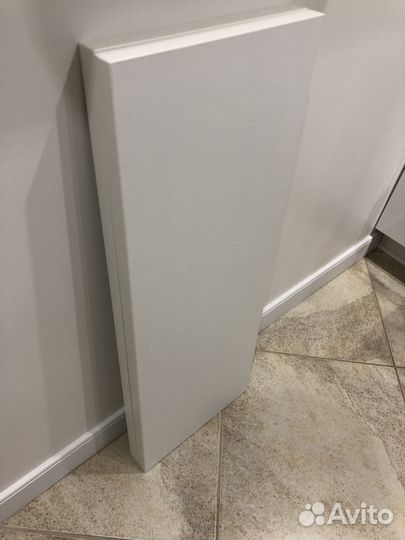 Полки настенные 2шт по 1000 новые(белый рус