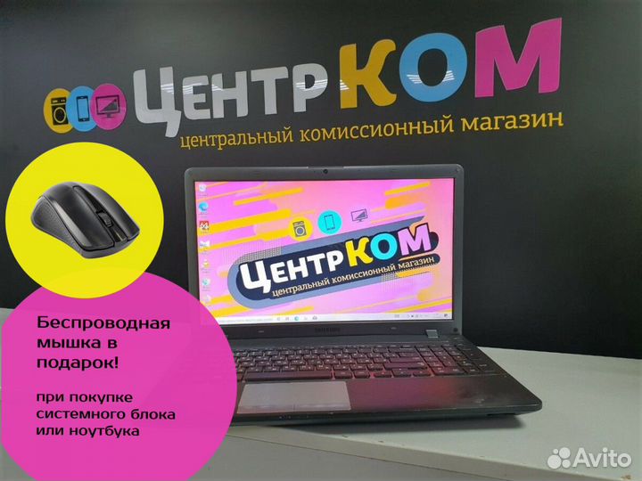 Ноутбук Samsung A6-4490M\8GB+SSD 128GB+видеокарта