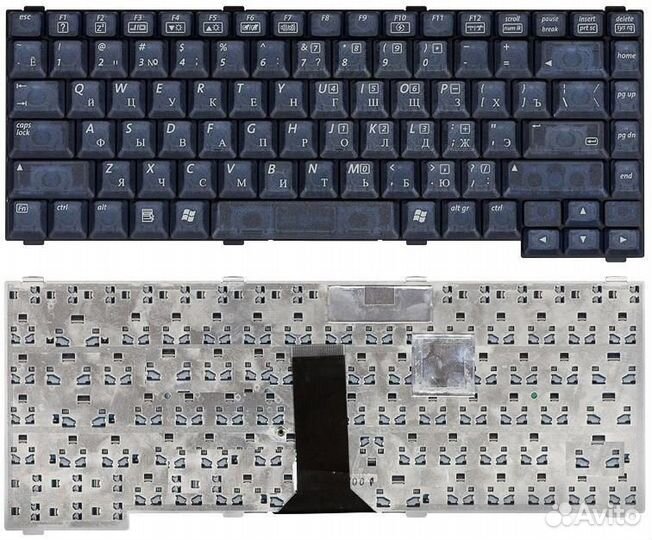 Клавиатура для Toshiba M18, M19, M21 черная