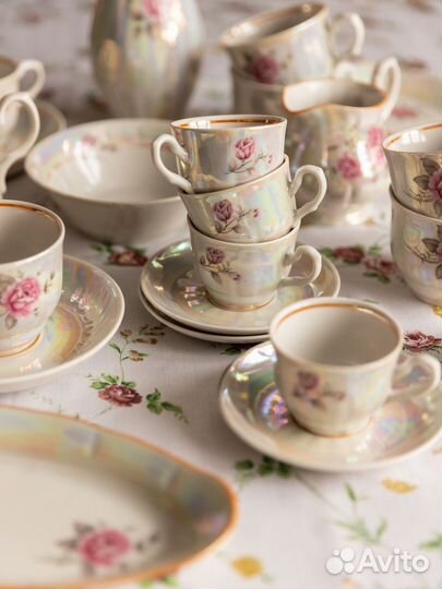 Кофейный сервиз СССР фарфор