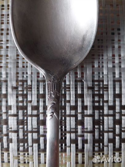 Набор столовых серебряных ложек