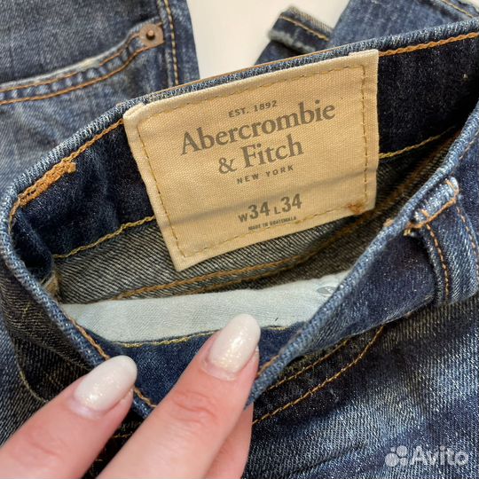 Abercrombie fitch джинсы 34 34