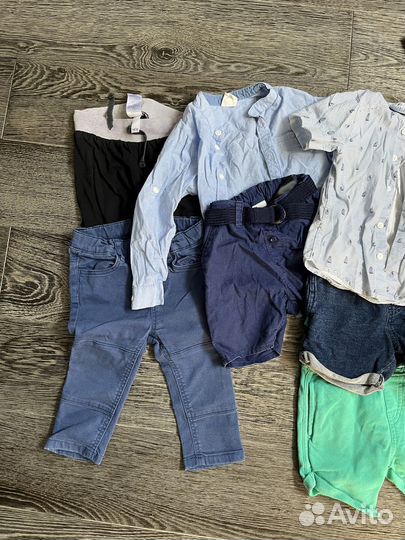 Вещи пакетом на мальчика 74 80 hm