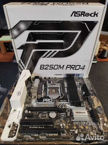 Отправлена Материнская плата ASRock B250M Pro4 купить в Москве ...
