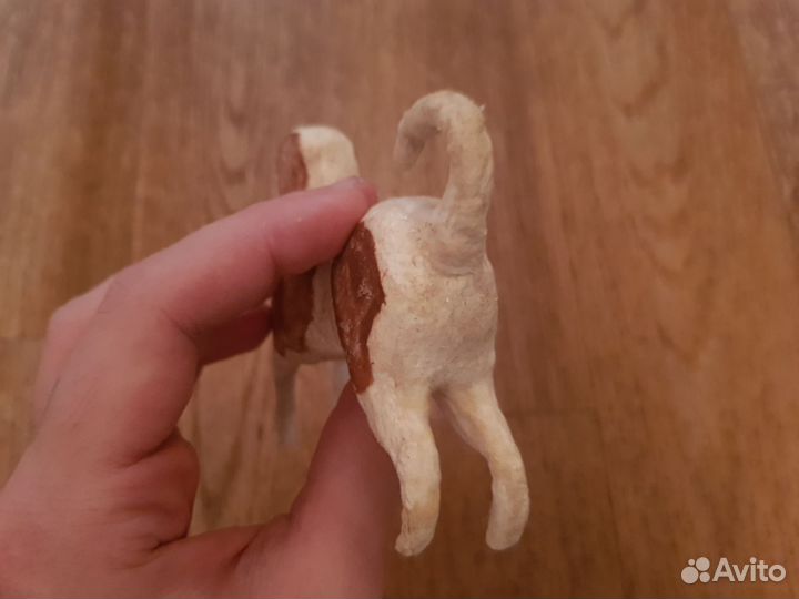 Ватная елочная игрушка СССР