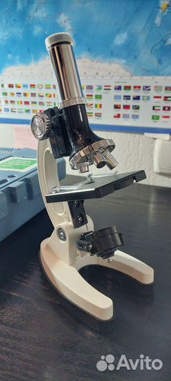 Микроскоп 100х - 900х в кейсе, Микромед