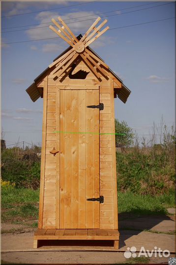 Дачный туалет с установкой HME557