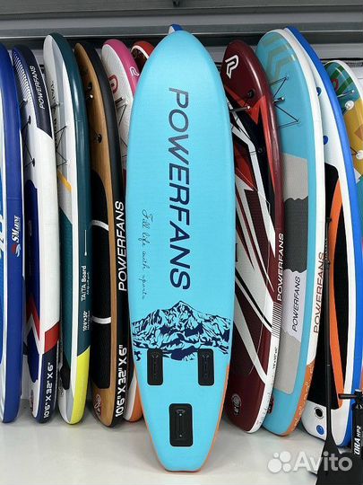 SUP Доска raidex powerfans italian Blue Bay 10,6’