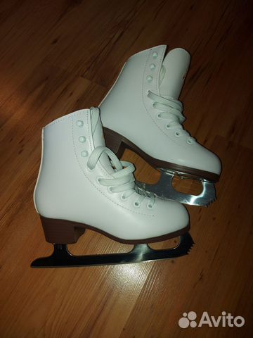 Коньки фигурные для девочки graf davos gold, 30р