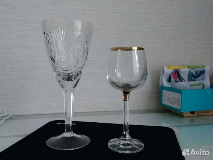Фужеры хрустальные СССР