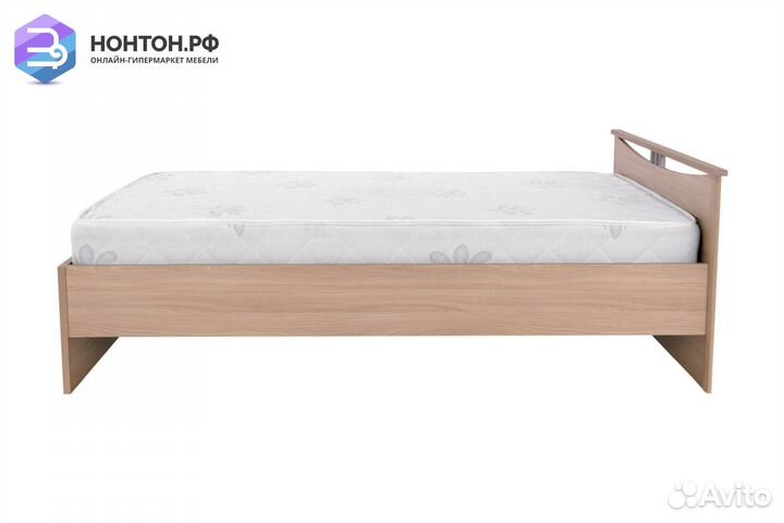 Кровать Мелисса с ящиками шимо светлый