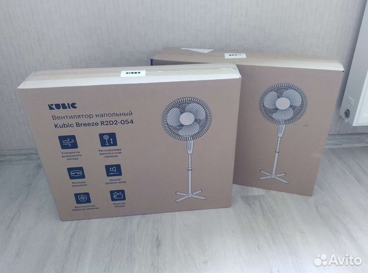 Новые напольные вентиляторы