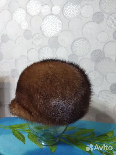 Шапка норковая женская
