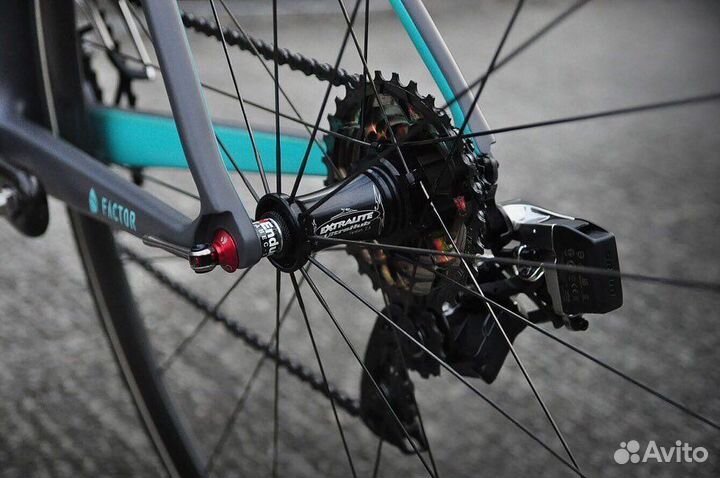 Шоссейный велосипед Factor O2 Turqoise