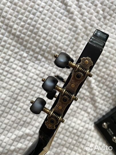 Электро акустическая гитара washburn черная