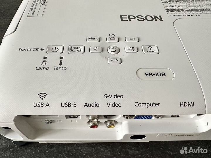 Проектор Epson EB-X18 универсальный