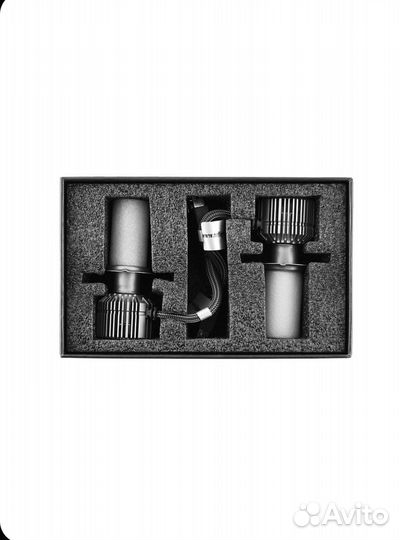 Лампа автомобильная H4, 2 шт