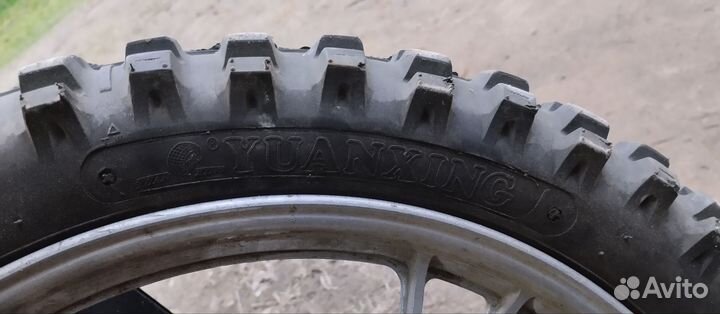 Колесо заднее для мопеда