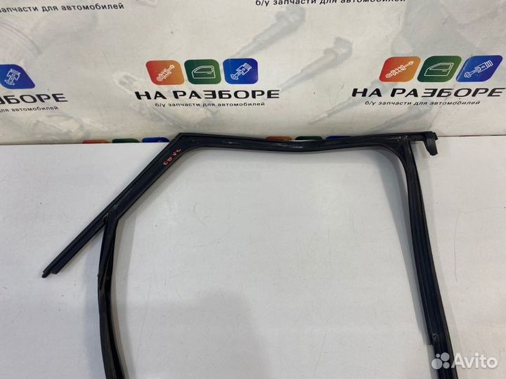 Уплотнительная резинка стекла двери задняя левая