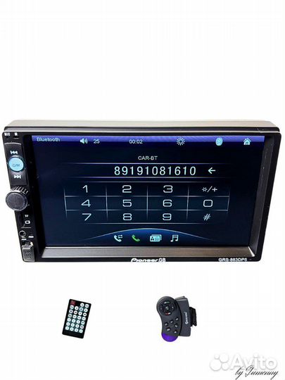 Авто магнитола один дин 7 дюймов