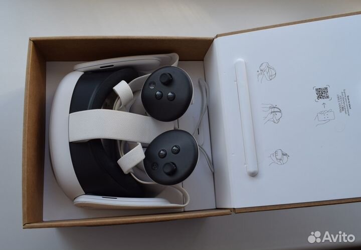 Oculus quest 3 128gb + маска от запотевания hiblok