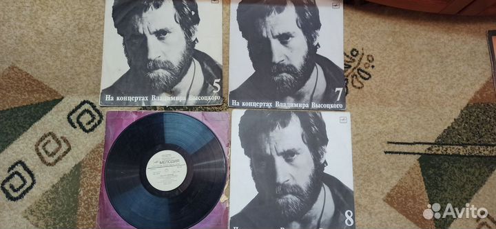 Виниловые пластинки высоцкого