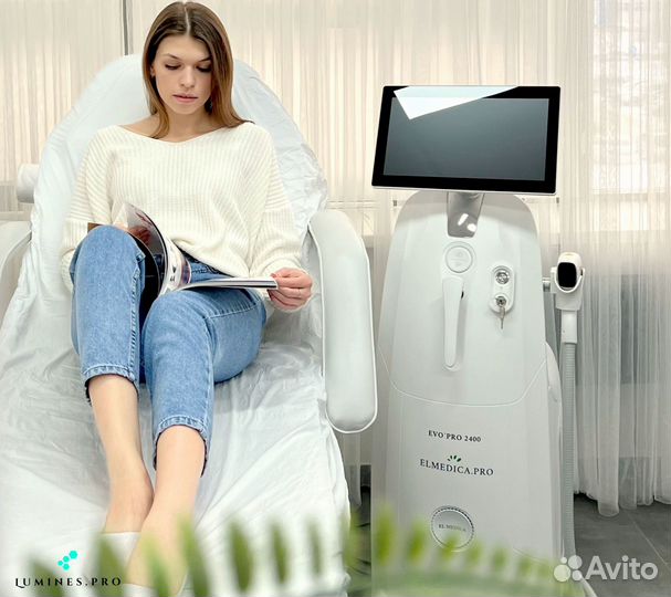 Диодный лазер для эпиляции «Lumines» Max’Pro 2000в