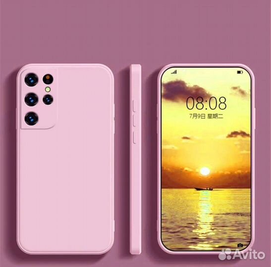 Чехол силиконовый для Samsung Galaxy S22