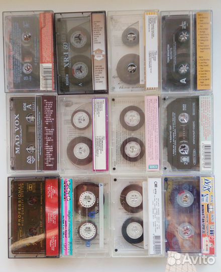 Аудиокассеты с записью