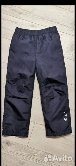 Утепленные штаны 116 122