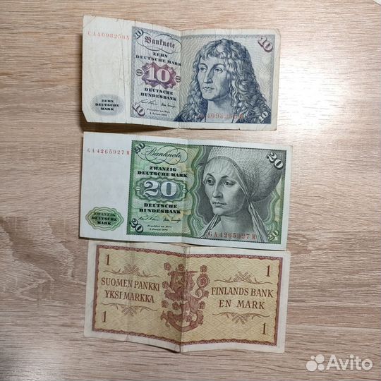 Старые купюры