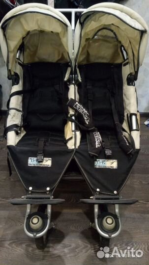 Коляска для двойни 2 в 1 tfk