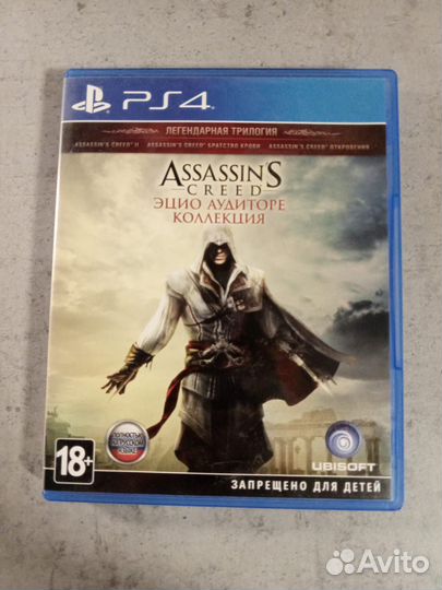 Диск на ps4 Assasin's creed