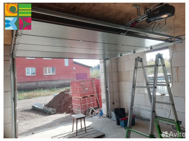 Секционные ворота alutech