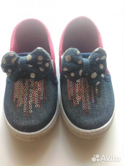 Слипоны для девочки